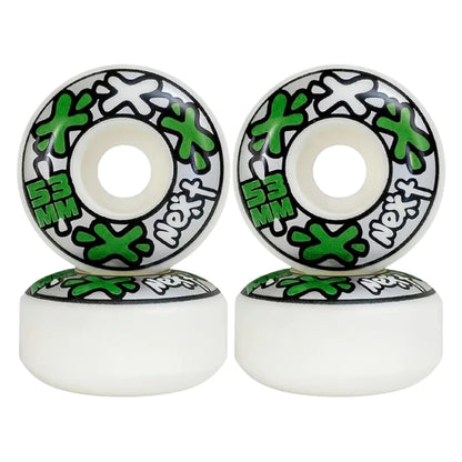 Roda Next White/Green 53mm