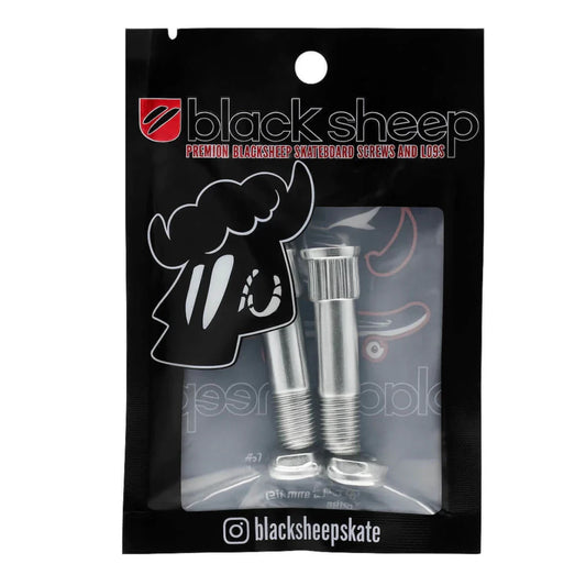 Parafuso Central Cravo Vazado - Black Sheep Prata