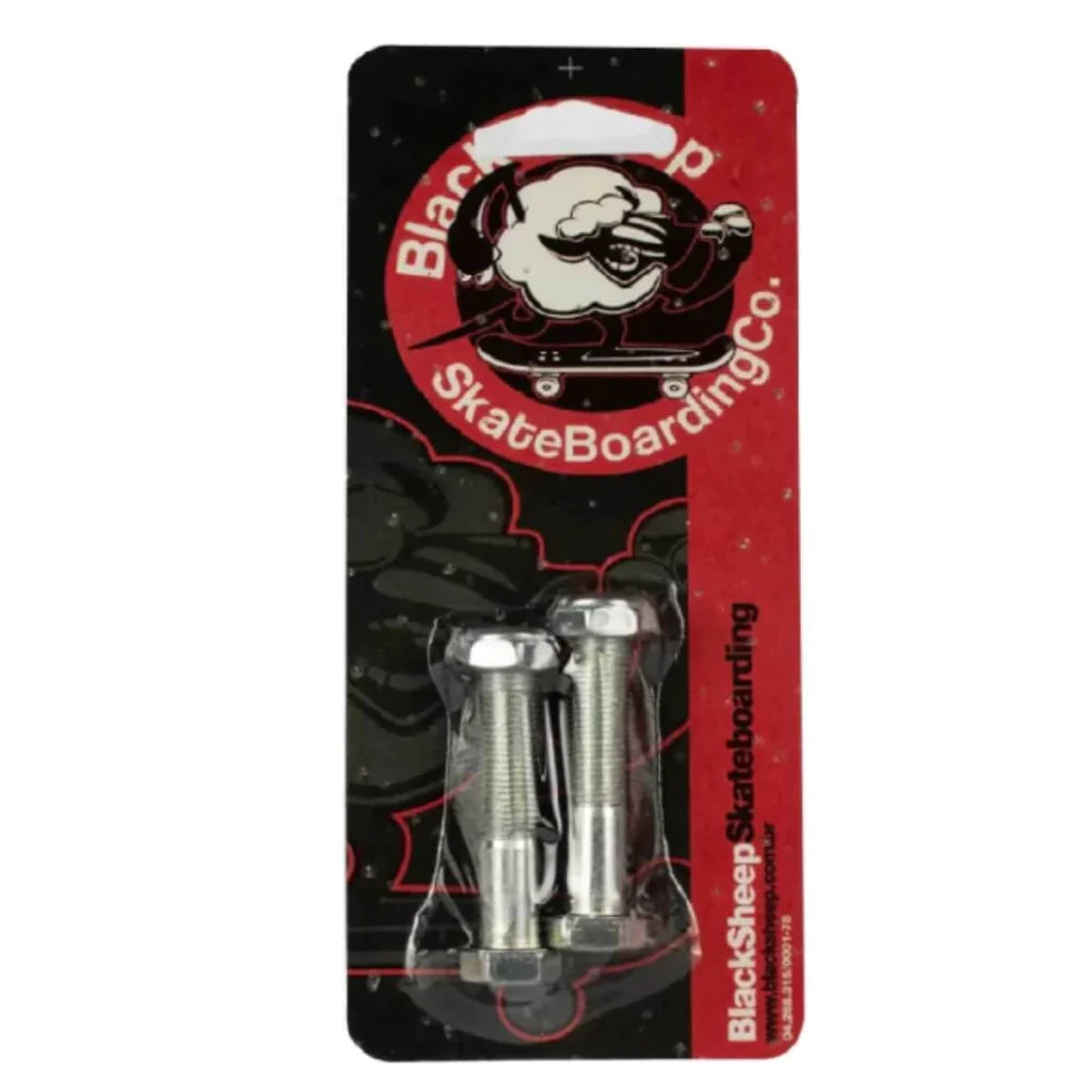 Parafuso Central Sextavado (liso) Black Sheep Prata