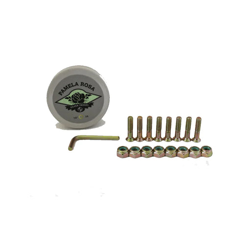 Parafuso de Base Silver Pamela Rosa Gold